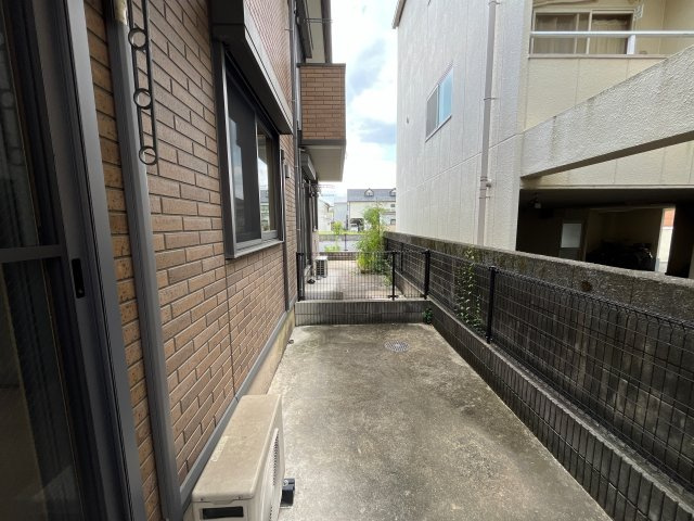 リナコートのバルコニー