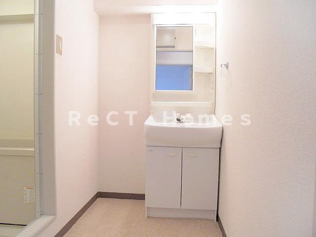 姫路市佃町の賃貸マンションの洗面所