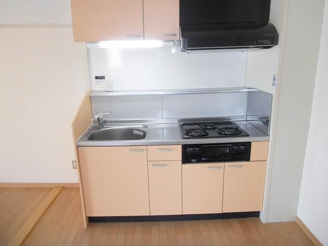 姫路市佃町の賃貸マンションのキッチン