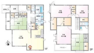 【間取り】 | 高槻市高見台　中古戸建