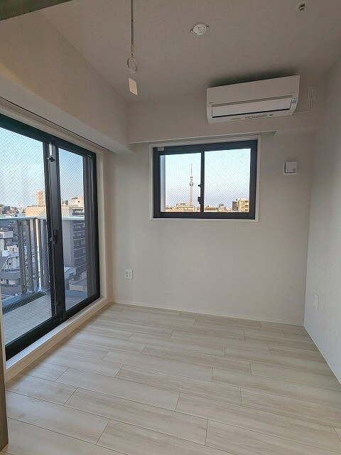 ONE ROOF RESIDENCE上野御徒町の設備|3帖洋室、エアコン3台付、インターネット無料