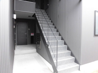 【エントランス】 | サンハイム下新庄 | 共用玄関です