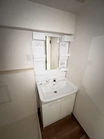 大阪市都島区都島本通５丁目の賃貸マンションの洗面所