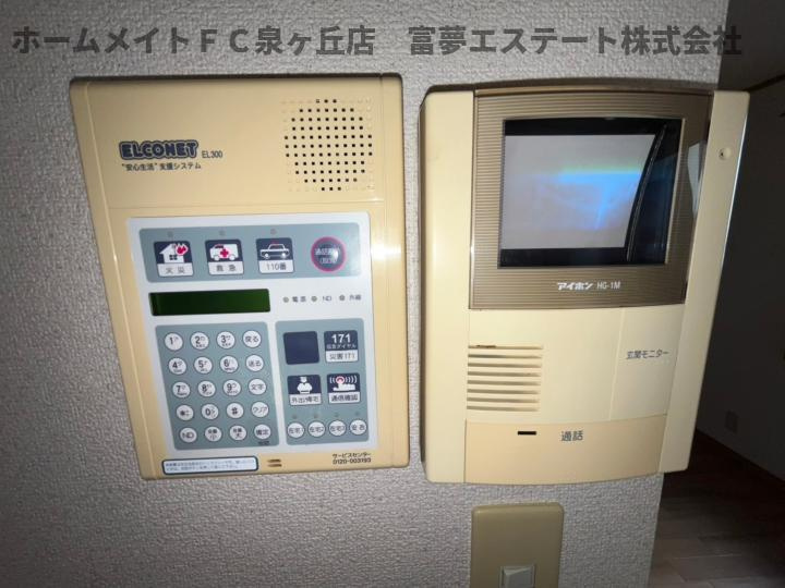グランソレイユB棟のセキュリティ