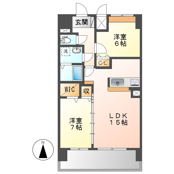ケイマイティの間取り