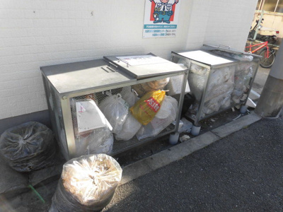 【その他共用部分】 | 上田マンション | 敷地内にゴミ置き場があります