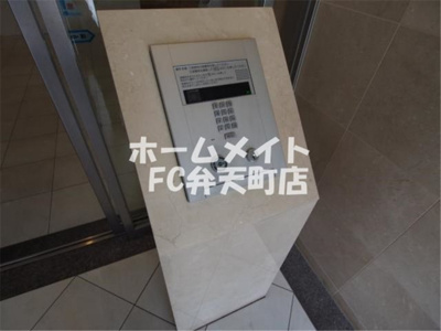 【セキュリティ】 | プロシード弁天町 | オートロック完備です