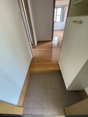 亀幸園ハイツの玄関|毎日通る玄関はこちらです