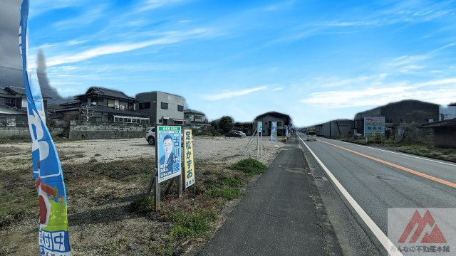 杵島郡大町町34号線土地の外観