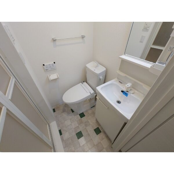 LeGioie本陣駅の洗面所