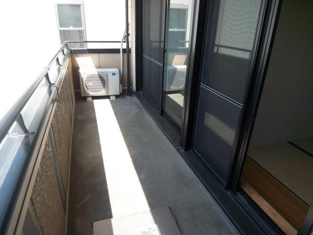 シャルマン岩屋のバルコニー