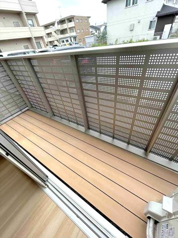 マイ・カーサ　B棟のバルコニー
