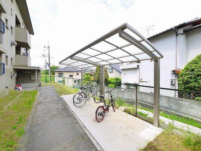 さいきハイツのその他共用部分|駐輪場です