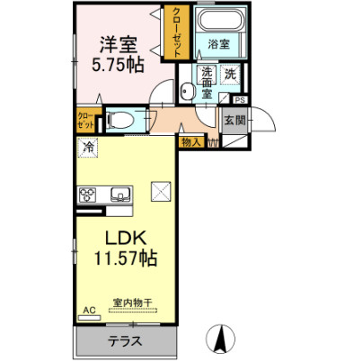 サンモリッツの間取り