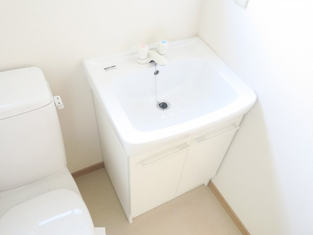 コーポ柳の独立洗面台