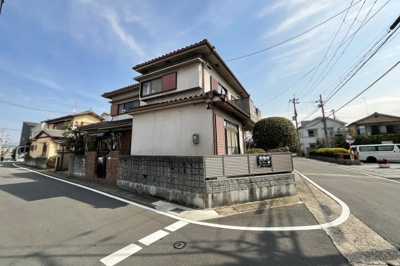 【前面道路含む現地写真】 | 宇治市五ケ庄西川原　中古戸建 | 角地で陽当り・風通し良好。