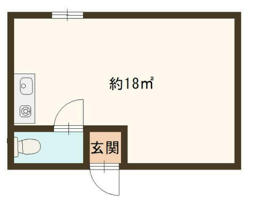 長等三丁目店舗の間取り