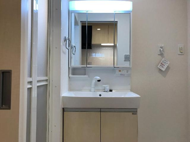 サンフォレストの洗面所|洗面