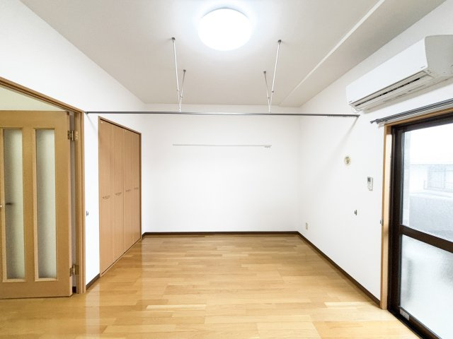 スカイマンションDのバルコニー