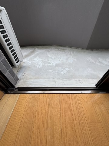 スカイマンションDのバルコニー