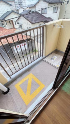 【バルコニー】 | 久留米駅前スカイマンション | バルコニー付きです