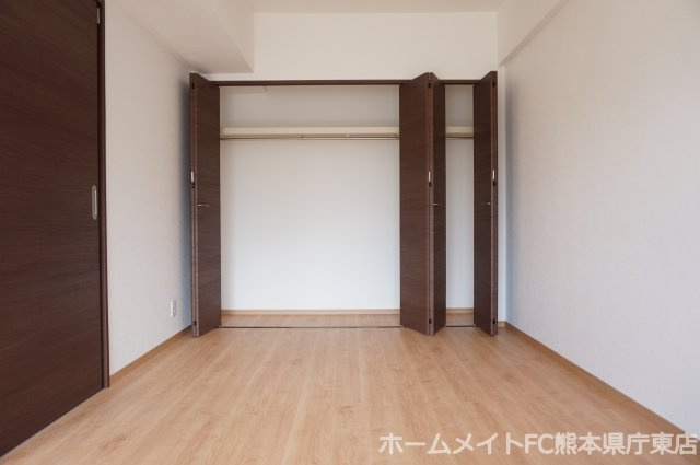 熊本市東区花立６丁目の賃貸マンションの収納
