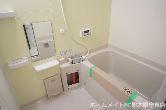 熊本市東区花立６丁目の賃貸マンションの浴室