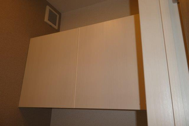 エスペランサＫⅡのトイレ|トイレ棚