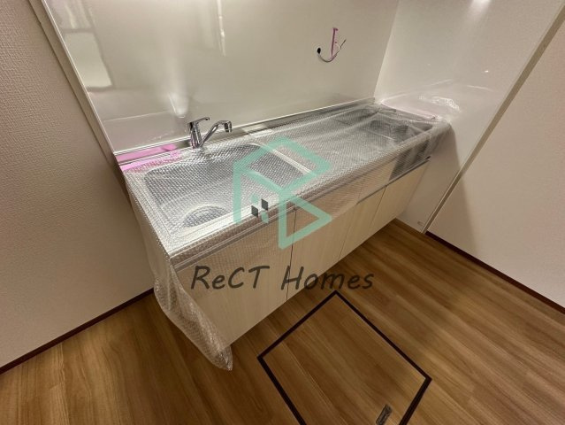 姫路市飾磨区清水１丁目のハイツのキッチン