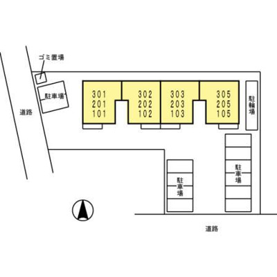 【区画図】 | コンフィデンテⅡ