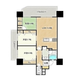 【間取り】 | レーヴ首里石嶺本通りⅡ