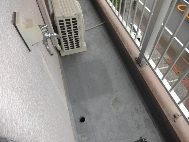 コーポ上町のバルコニー|物件の画像17