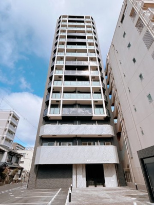 【外観】 | ソルテラス都島本通 | ２０２４年２月新築マンションです！小型犬猫２匹まで飼育可能♪