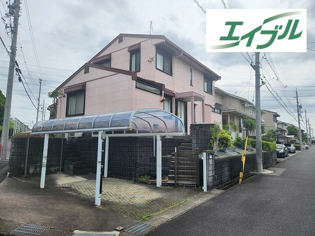 小牧市光ヶ丘3丁目　中古戸建の外観|敷地面積約74坪・北東角地