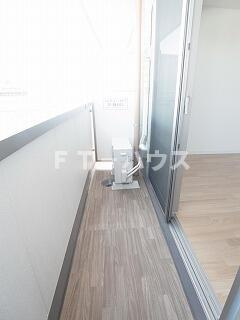 ミミハウス幕張のバルコニー