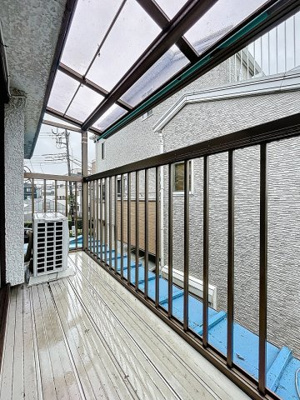 【バルコニー】 | 鹿骨1丁目戸建 | 月額管理料無料！賃貸管理はアブレイズパートナーズにお任せを！