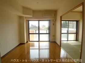 エクセラン東松戸のバルコニー