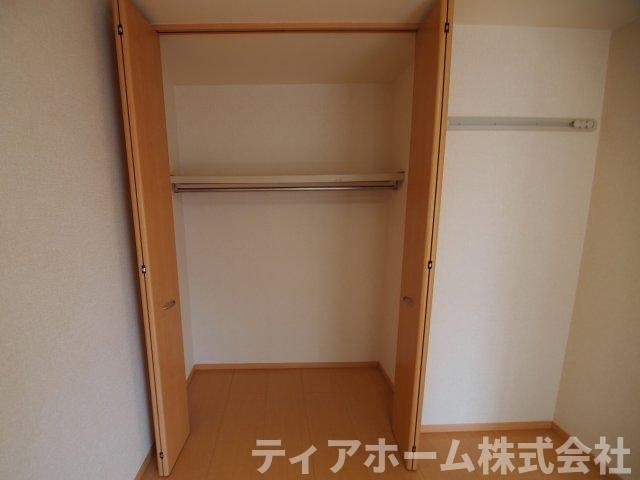 ロイヤルヴィレッジB棟の収納|大きなスペースがあり、収納には困りません
