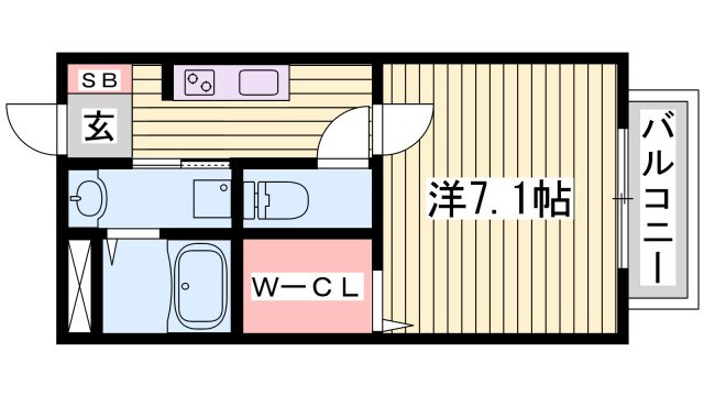 セジュール弥生の間取り