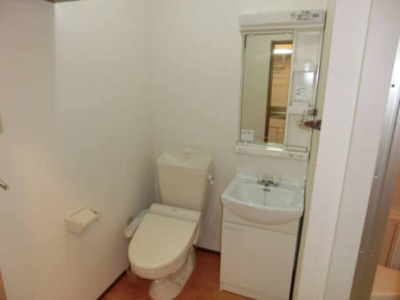 【独立洗面台】 | メゾンドノア | 温水洗浄便座・洗面台