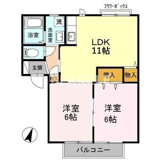 【間取り】 | スリーパブリックB
