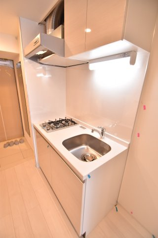 大阪市都島区中野町４丁目の賃貸マンションのキッチン