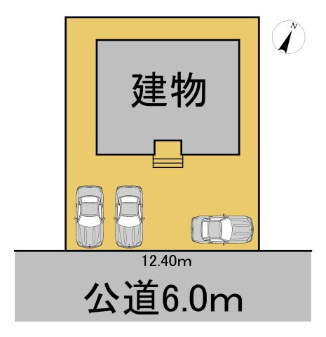 【商談中】中古戸建　岐阜市粟野台　平成18年築の区画図