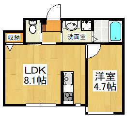 R-SIXTEENの間取り