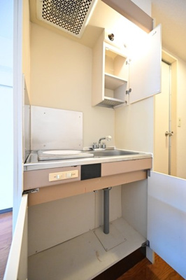 【キッチン】 | スカイコート横浜山手 | 1口IHコンロ