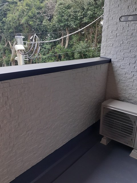 プリートFのバルコニー