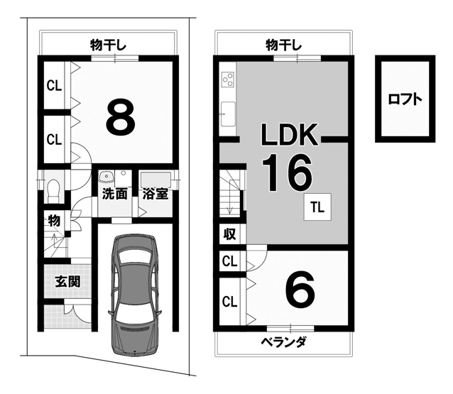 【間取り】 | 山田葉室町　一戸建 | 建物面積 79.38㎡
