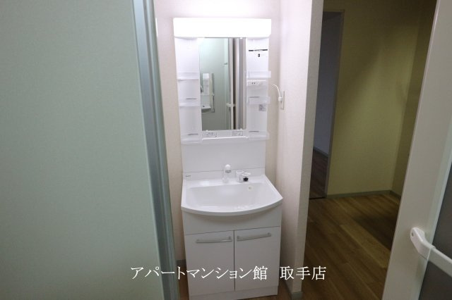 ヂュウファンズ戸頭　C棟の独立洗面台|類似物件