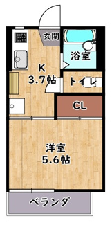 【間取り】 | ハイツてんりゅう