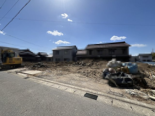 碧南市宮町第4新築戸建　1号棟の外観|碧南市宮町第4新築戸建全体写真です。2024年3月撮影